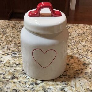 Rea Dunn heart canister